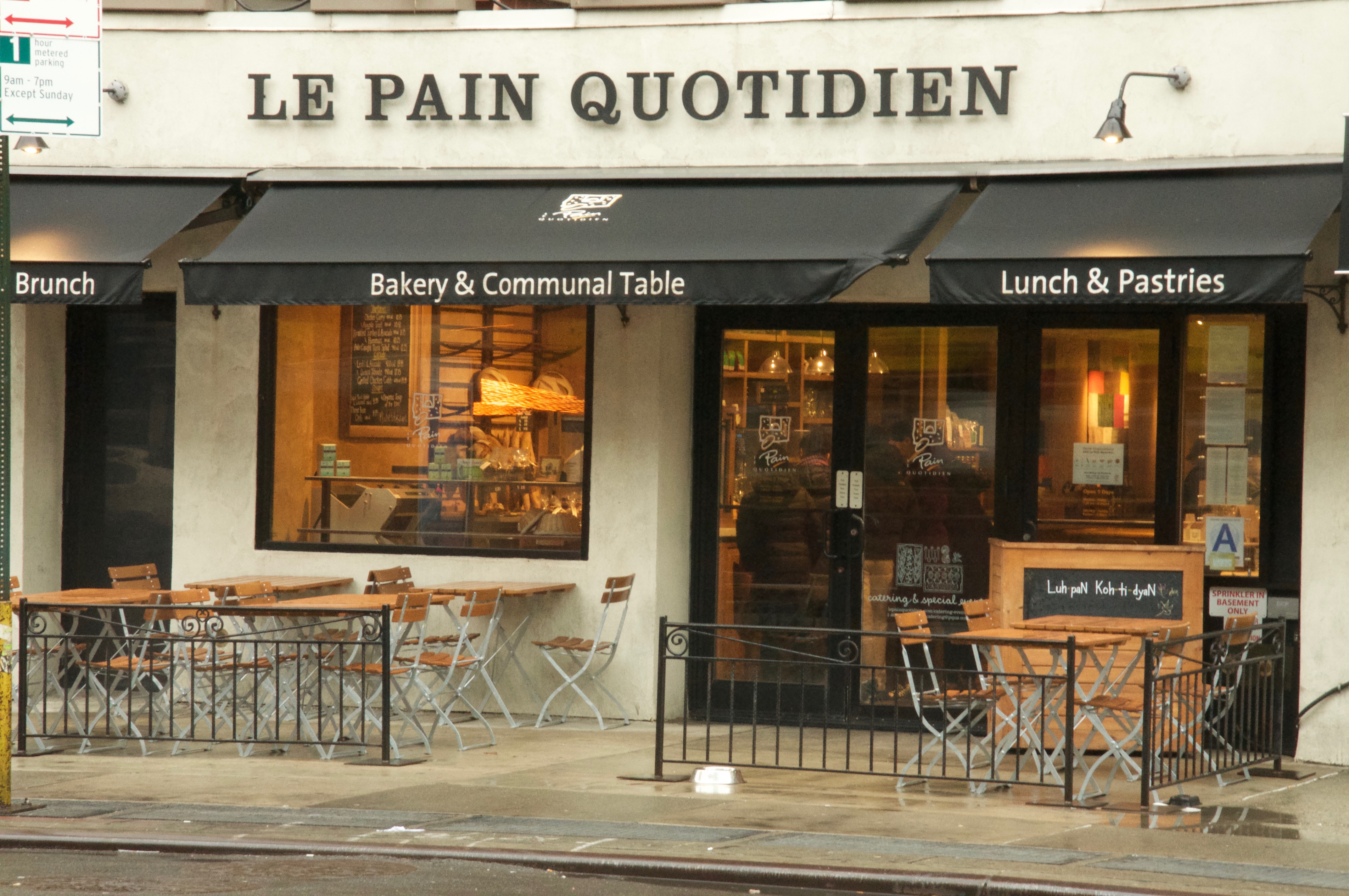 Le Pain Quotidien Menu Prices