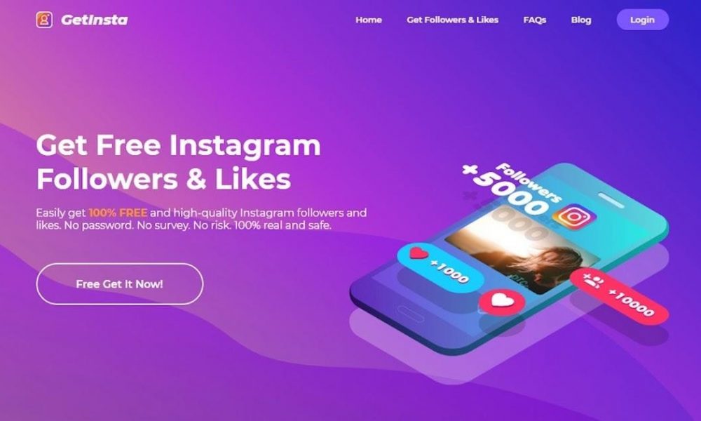 Grow your Instagram followers instantly using Get Insta app